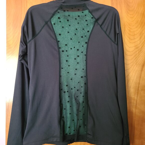 Xersion Women's Lightweight Jacket with Starred Mesh Inserts - Size M - Picture 4 of 6